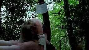 Maîtresse Kantalis Offers Her Slave Ebed In The Forest.