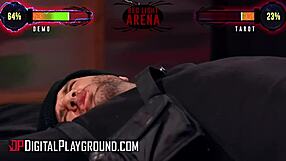 Digitalplayground - gabbie carter and damon dice battle in a virtual reality game with only one rule do not cum