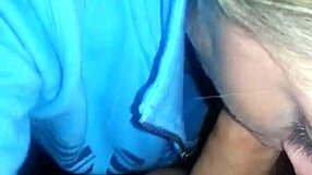 Sexy Blonde Feels Passionate Pleasure Sucking Cock for Cumshot