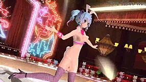 Hatsune Miku in full nude bunny costume mod