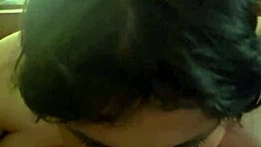 Tits on display, blowjob until he cums in mouth?