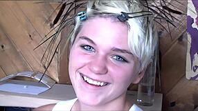 Harlow Harrison Bent Over For Hard Anal Fuck And Cumshot Swallow