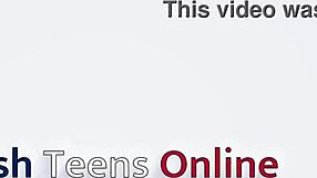 British redhead Victoria Greene delivers foot fetish jerk off instructions