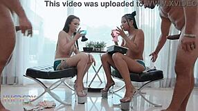 Brazilian PORNSTARS in ROUGH FUCK! Swallowing BIG LOADS!