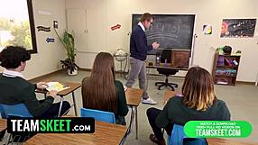 innocent girl turns sex ed prop