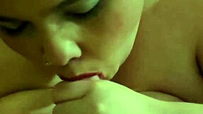 Tits on display, blowjob until he cums in mouth?