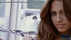 Jennifer Lopez Lookalike Teasingly Strips Naked for Playboy