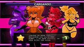 Furry Adventures in Frennis Modo Arcade 4 Español