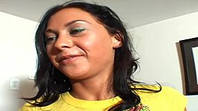 fucking slutty brunette girl rides big cock