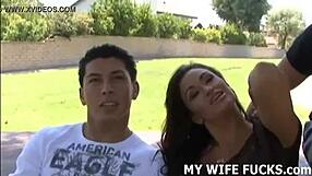 Boldly Watch Your Old Wife Get Humiliated As Slave In Femdom Cuckold BDSM With Monster Black Cock Stranger