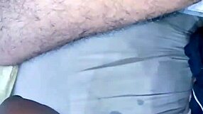 Indian bodybuilder compares big clit with uncut dick