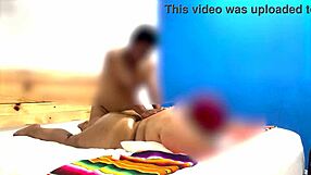homemade massage turns oiled bbw masturbation with husband