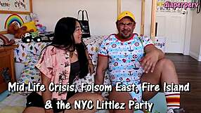 Donny's NYC Birthday Trip to Folsom East and Little 18+ Z Party