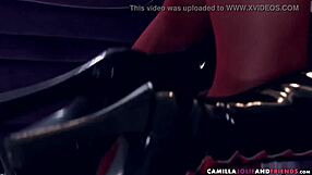 Lingerie shemale bangs with big tits, she says.