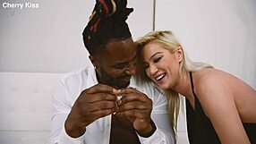Blonde Loses Game And Gets Destroyed By Giant Black Cock!