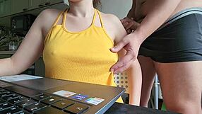 jerking off to my best friend's mom until she catches me