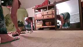 Jättinna Dawn hör armén närma sig och räddar sig själv