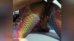 Black Woman Experiences Intense Pleasure Through Her Ass