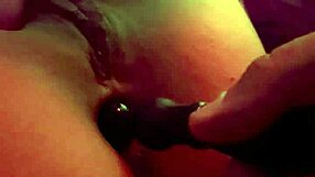 tootighttodrip intensely takes new toy up ass until cumming.