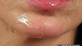 slutty honey pov facial swallowing jizz cum swapping sucking