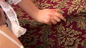 Caroline de Lys gets her French maid hole plowed by monster cock!