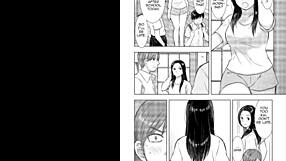 Step mom and son in a comic story