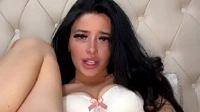 Horny exchange student gives blowjob POV