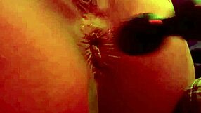 tootighttodrip intensely takes new toy up ass until cumming.