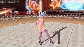 Hatsune Miku in full nude bunny costume mod