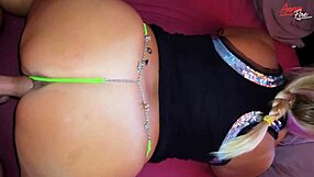 Do you want a creampie for the stepmother without contraceptives on the bed?