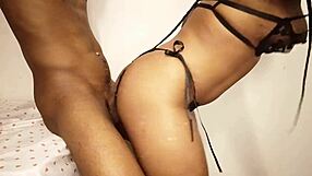 pussy pounding doggy style, bent over and intense 😈