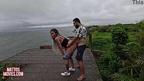 Anne Gets Wet Fuck And Surprise Creampie On Beach