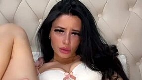 Horny exchange student gives blowjob POV