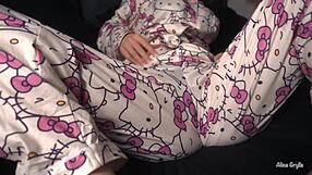 Damn lucky guy fucked hard creampied hot cute stepsister late night