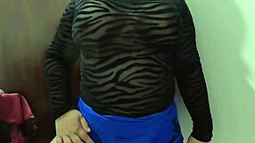 sexy ass of friend's mom shaking as she prepares to rest