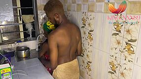 Romantic Kitchen Table Sex Turns into Intense Creampie Surprise