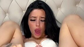 Horny exchange student gives blowjob POV