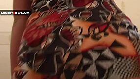 Chubby Girl With Amazing Eyes Dancing And Seductively TOUCHING Herself