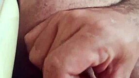 Exhibitionists flash and reach orgasm in close up