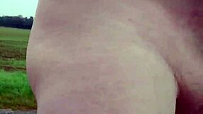 Is This Small Penis Exhibitionist Naked Outdoors?