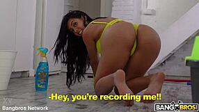 Big booty maid receives assfucking from boss