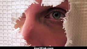 stepson licks ass and fucks busty stepmom natasha nice in shower