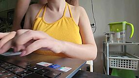 jerking off to my best friend's mom until she catches me