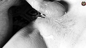 Closeup fuck and cumshot with housewife