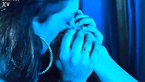 Feel the desire as you lick my submissive toes with toys.