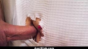 stepson licks ass and fucks busty stepmom natasha nice in shower