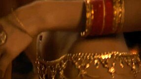 Asian brunette strips and dances erotically