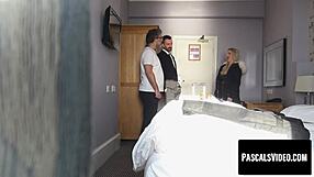 Blonde georgie lyall visits pascal white for attention