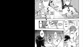 Step mom and son in a comic story