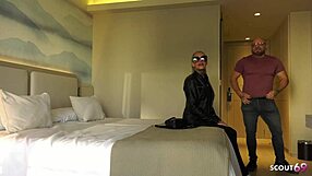 Slim German Mature Wife With Many Tattoos Talk To No Condom Cheating Fuck At Hotel And Leg Him Cum On Small 18+ Ass